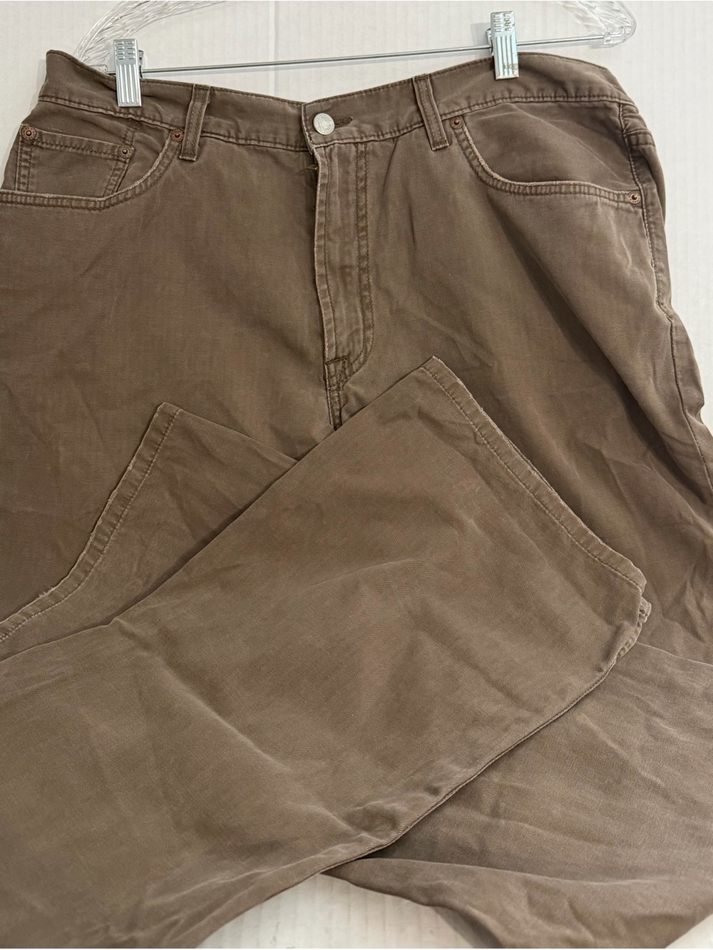 Lucky Brand Dungarees Low-rise Men's Chino Pants in Brown